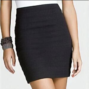 Express Dark Indigo Blue High-Waist Bandage Bodycon Pencil Skirt - Size 6 - NWT